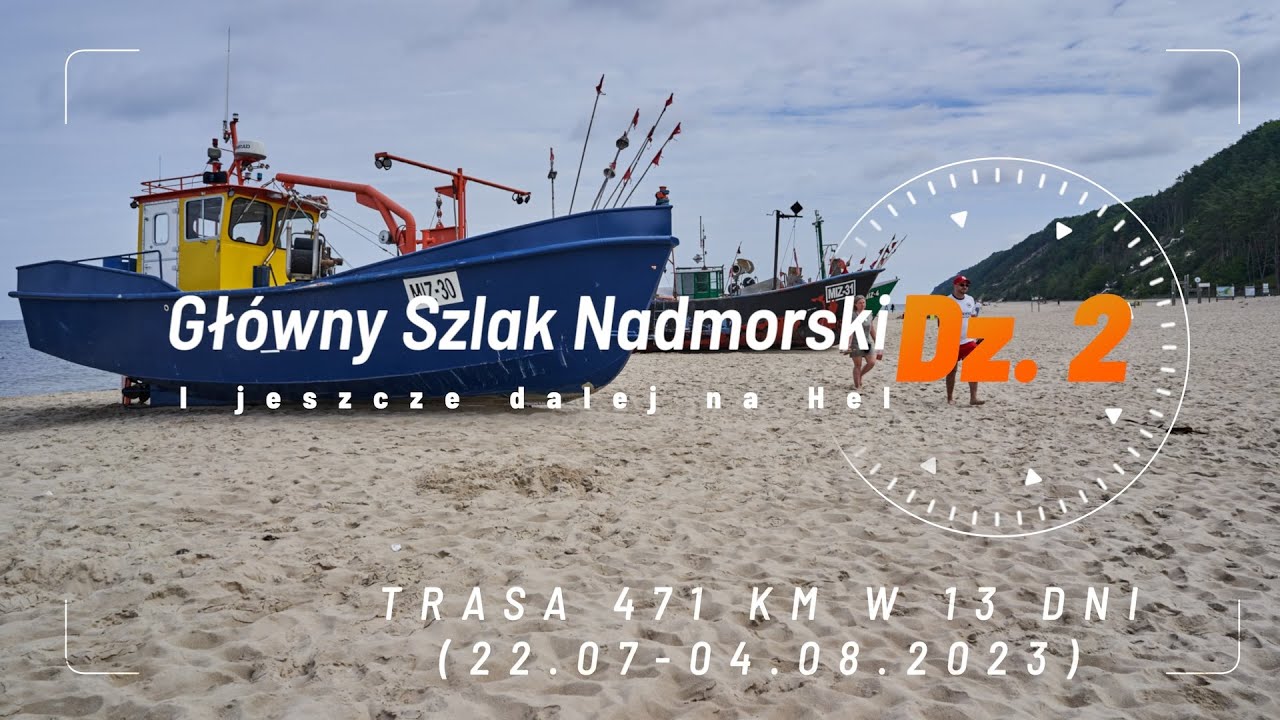 Główny Szlak Nadmorski w 13 dni - dzień 2/13: Międzyzdroje - Dziwnów