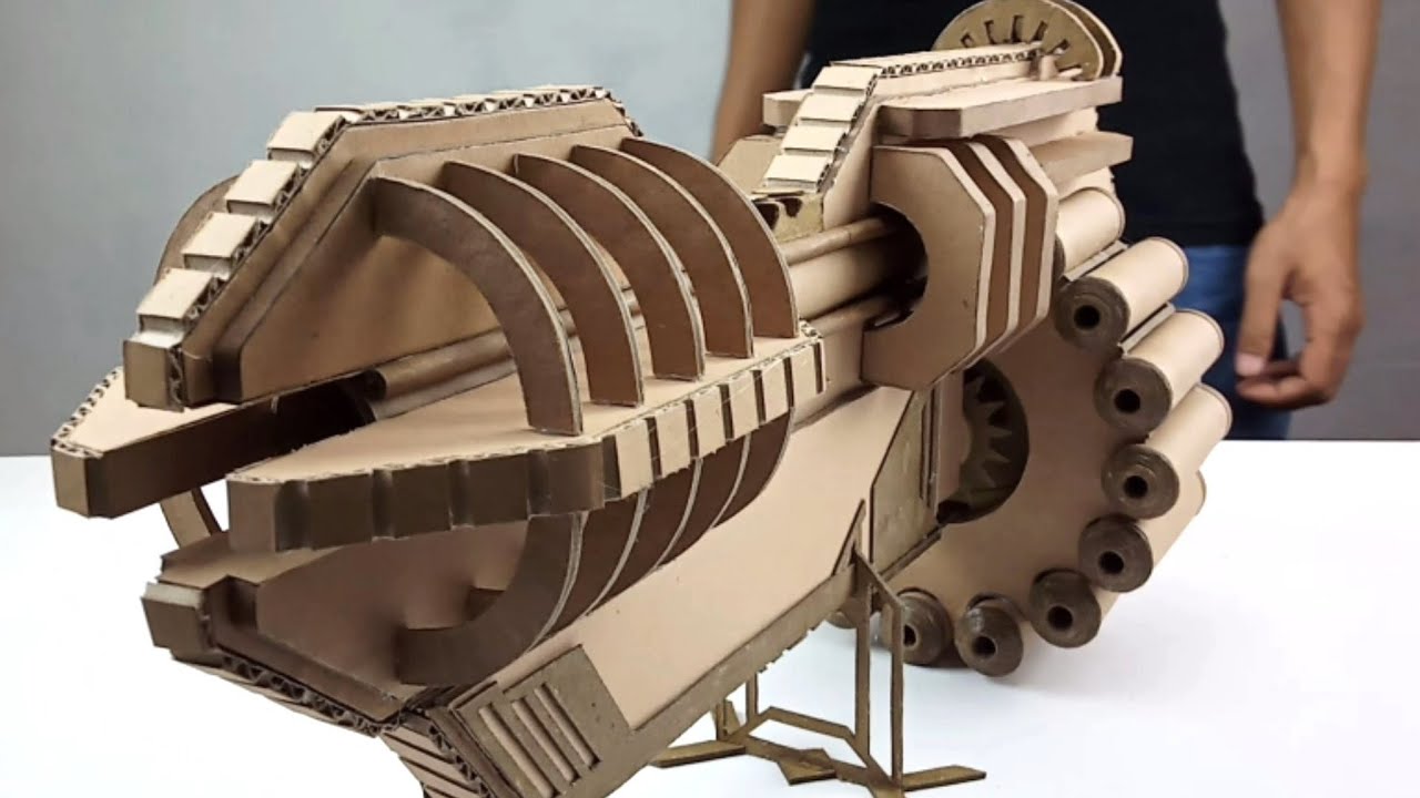 The Amazing Cardboard Gun DIY