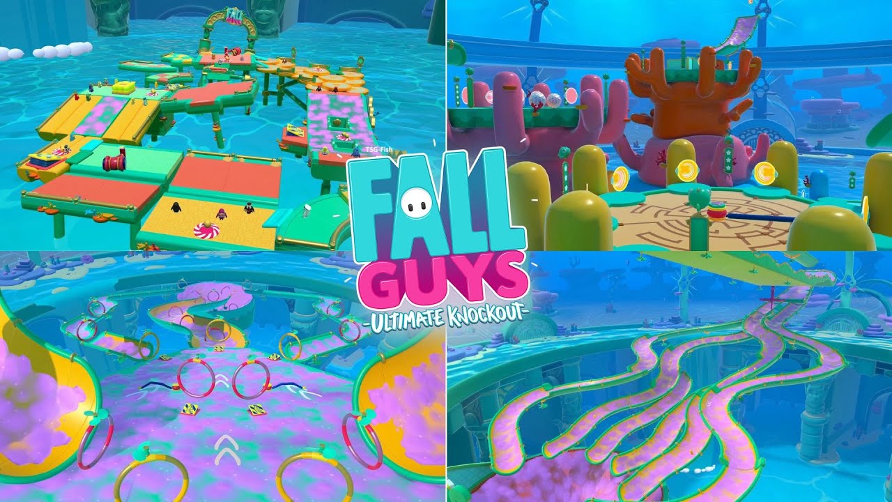 Fall Guys // All 5 New Maps [Season 3 2022]