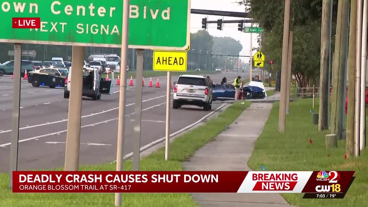 Driver killed after running red light, crashing into semi on OBT, troopers say
