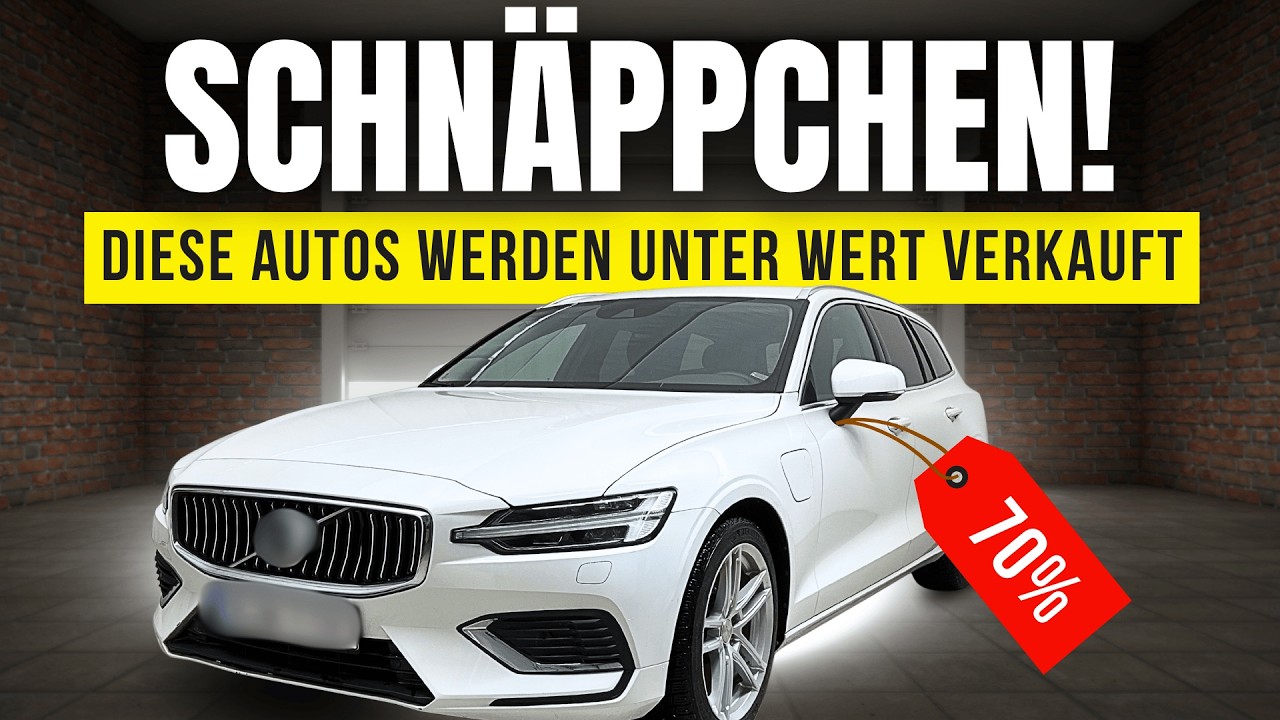 ZU G&Uuml;NSTIG! Diese 10 Autos werden 2025 UNTER Wert verkauft!