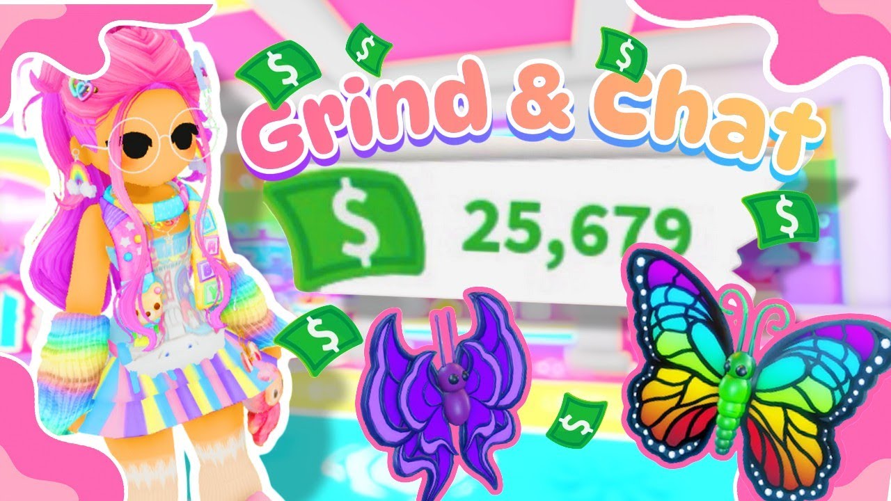 Grinding For The Butterfly Update! Grind & Chat With Me!! Roblox Adopt Me