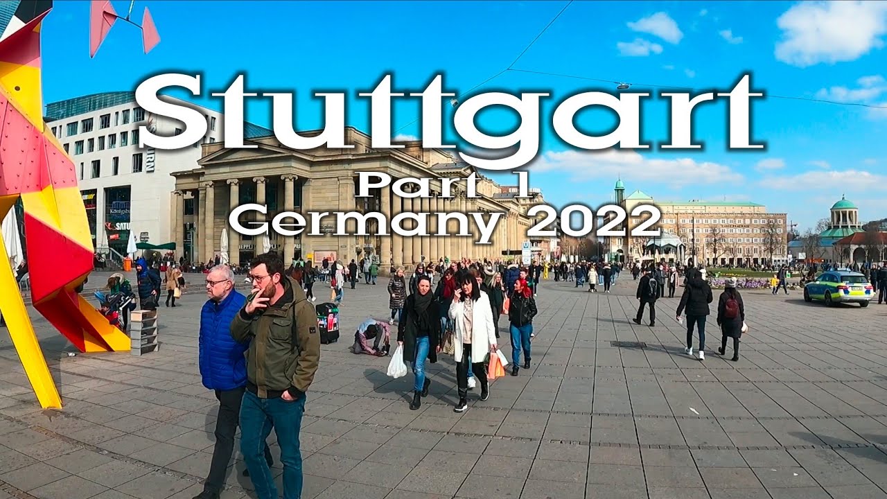 Stuttgart Germany travel guide 2022/walk in the city/walking tour.