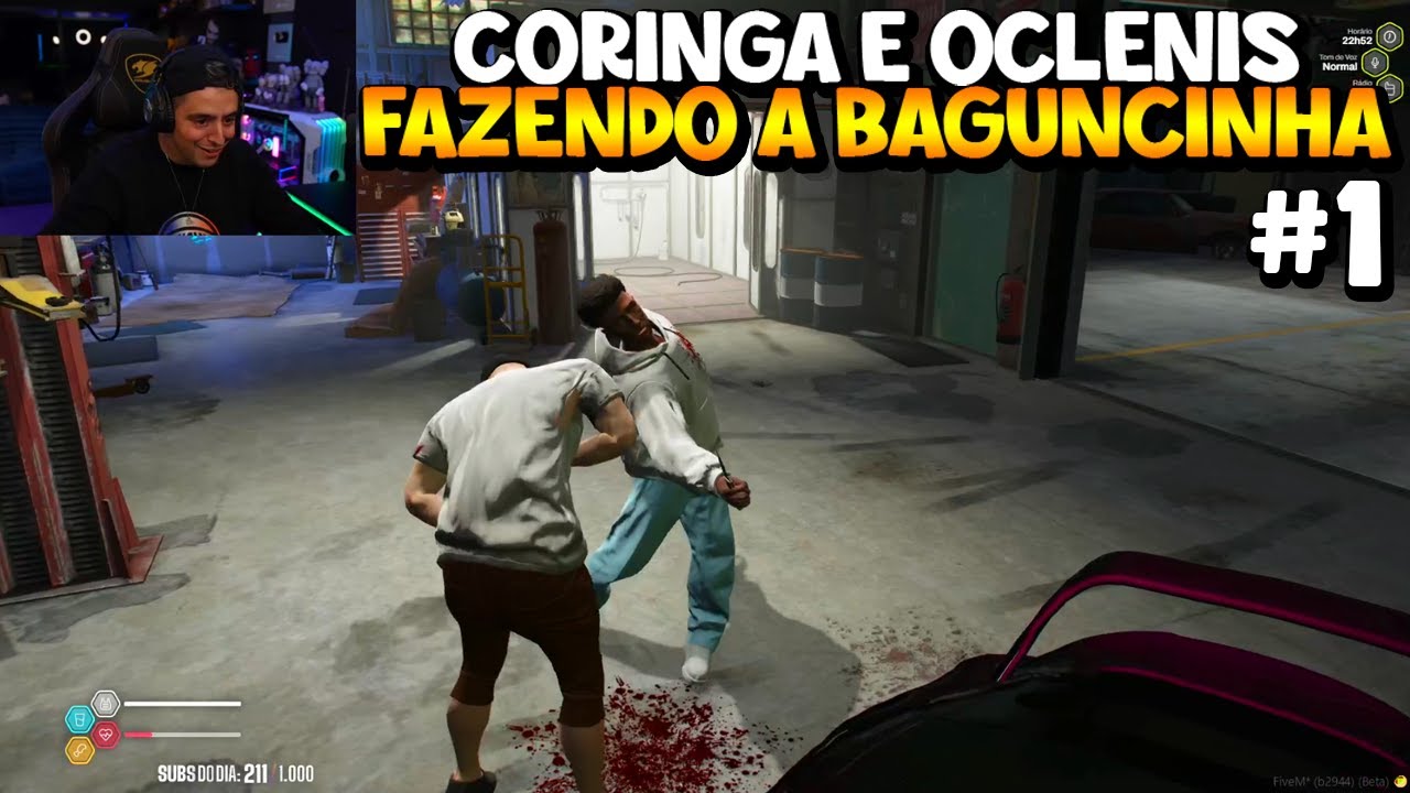 CORINGA DE ADM E OCLENIS FAZENDO A BAGUNCINHA NA METROPOLE! EP 1