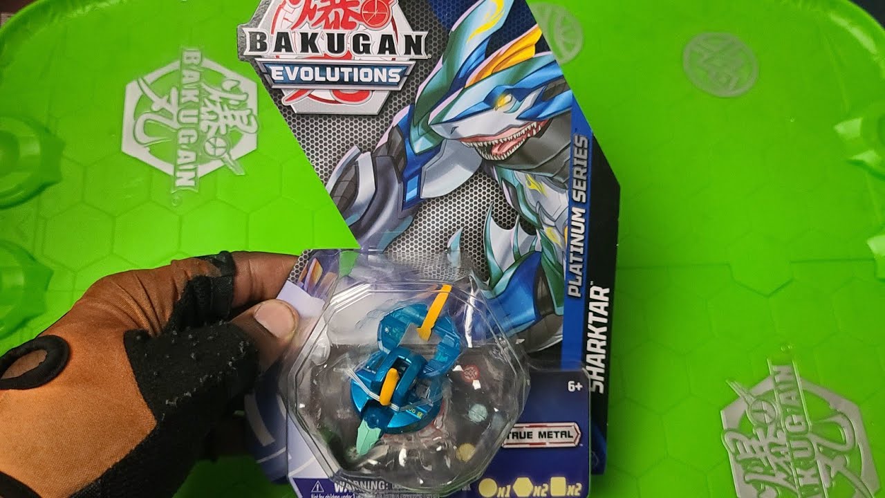 NEW BAKUGAN EVOLUTIONS PLATINUM SERIES AQUOS SHARKTAR UNBOXING!