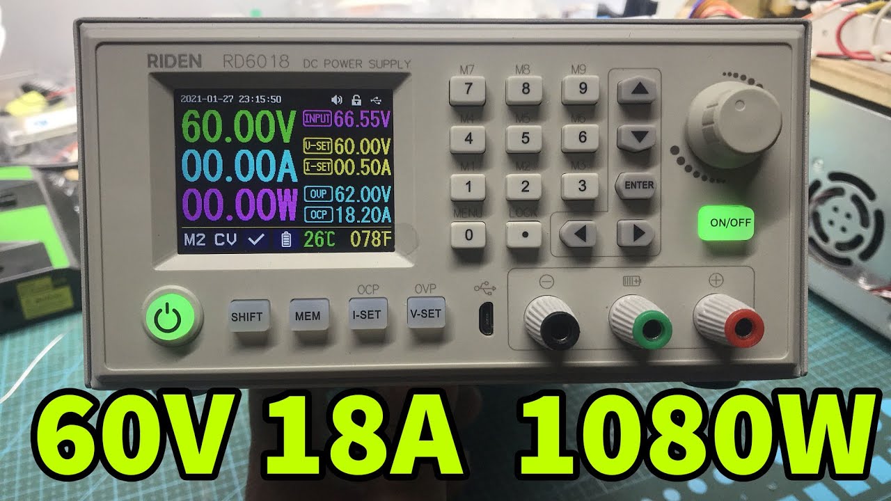 Best power supply RD6018 review