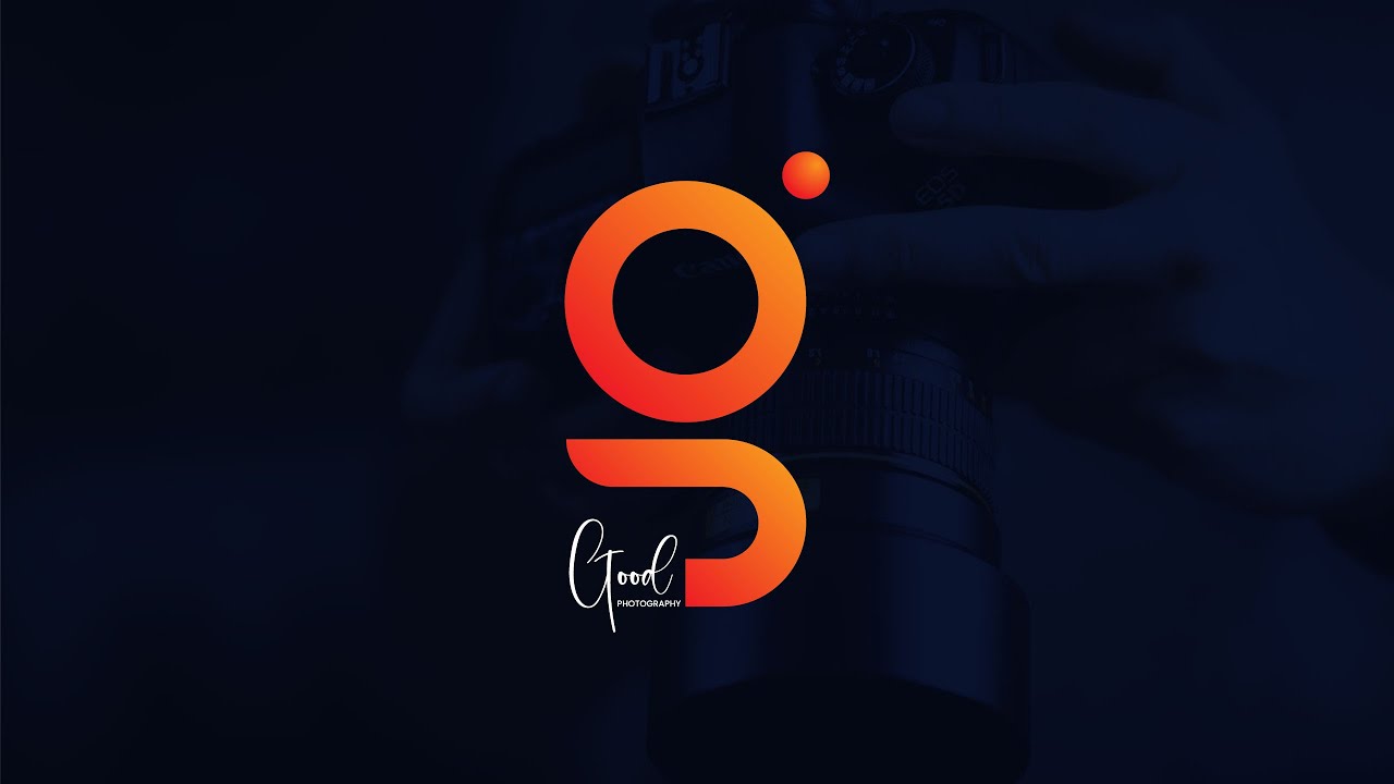 Modern Photography Logo Design - Adobe Illustrator cc 2022