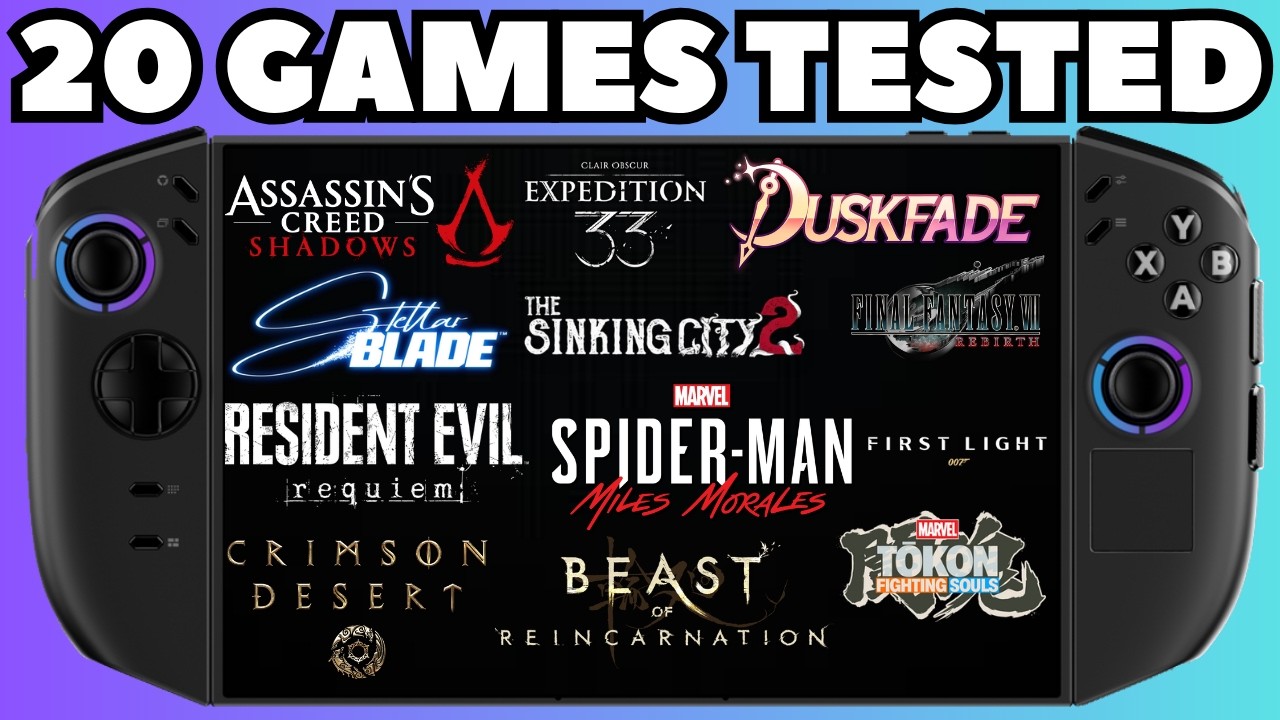 20 Games Tested Legion Go 2