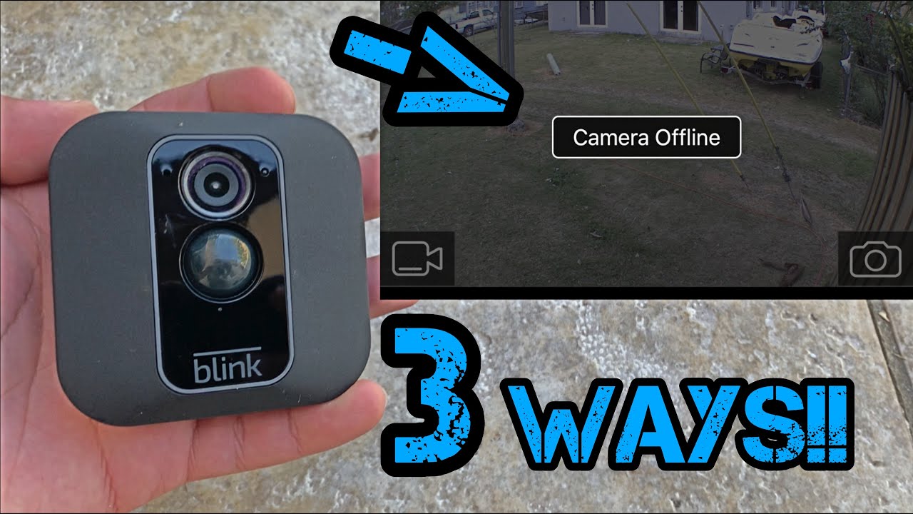 КАК исправить ошибку &laquo;камера Blink XT2 отключена&raquo;?
