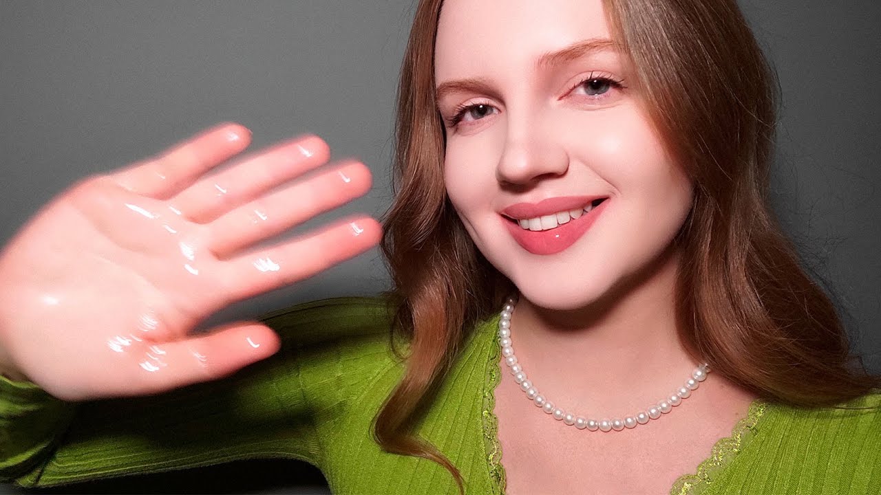 ASMR Oil and Cream Massage. Compilation