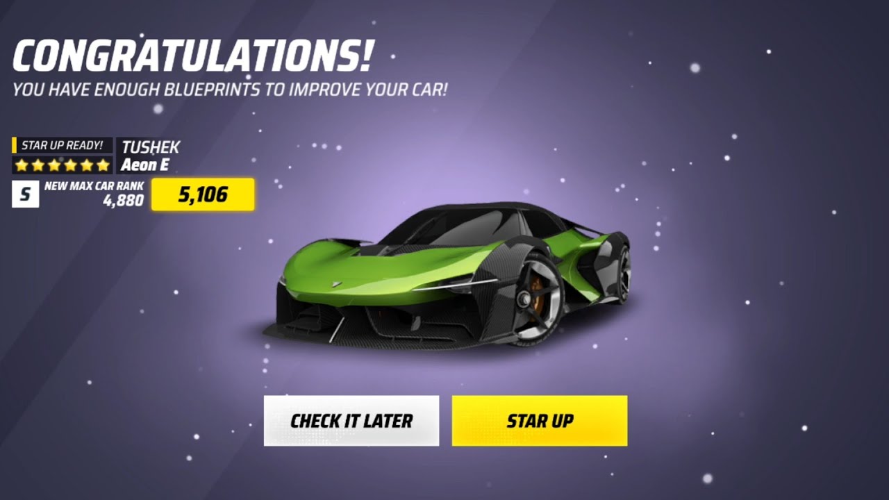 ASPHALT LEGENDS UNITE | TUSHEK AEON PACKS | 37K TOKENS SPENT | 1* to MAXOUT