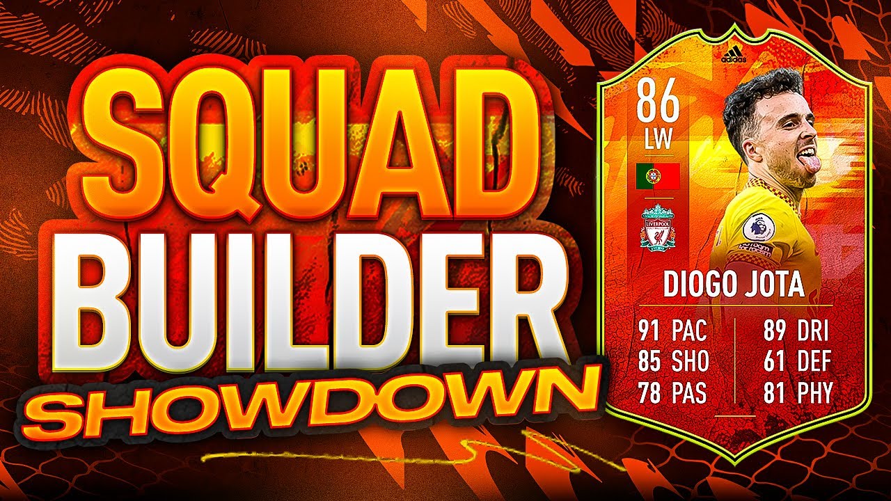 FIFA 22 SQUAD BUILDER SHOWDOWN!! ADIDAS NUMBERS UP JOTA! #FIFA22 ULTIMATE TEAM