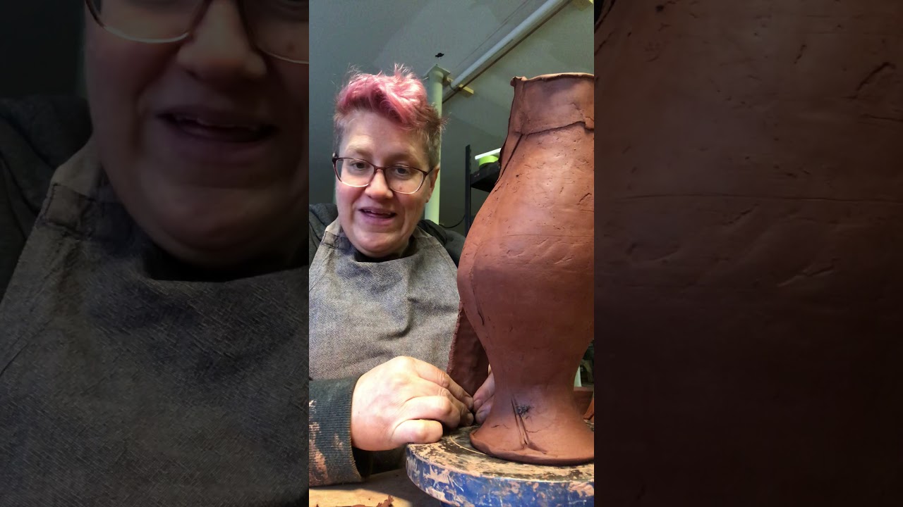 Handles for hand built objects