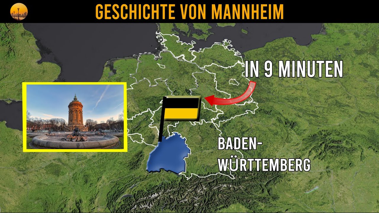 Mannheim | Geschichte | Wirtschaft | Dokumentation | Baden-Württemberg | 4K