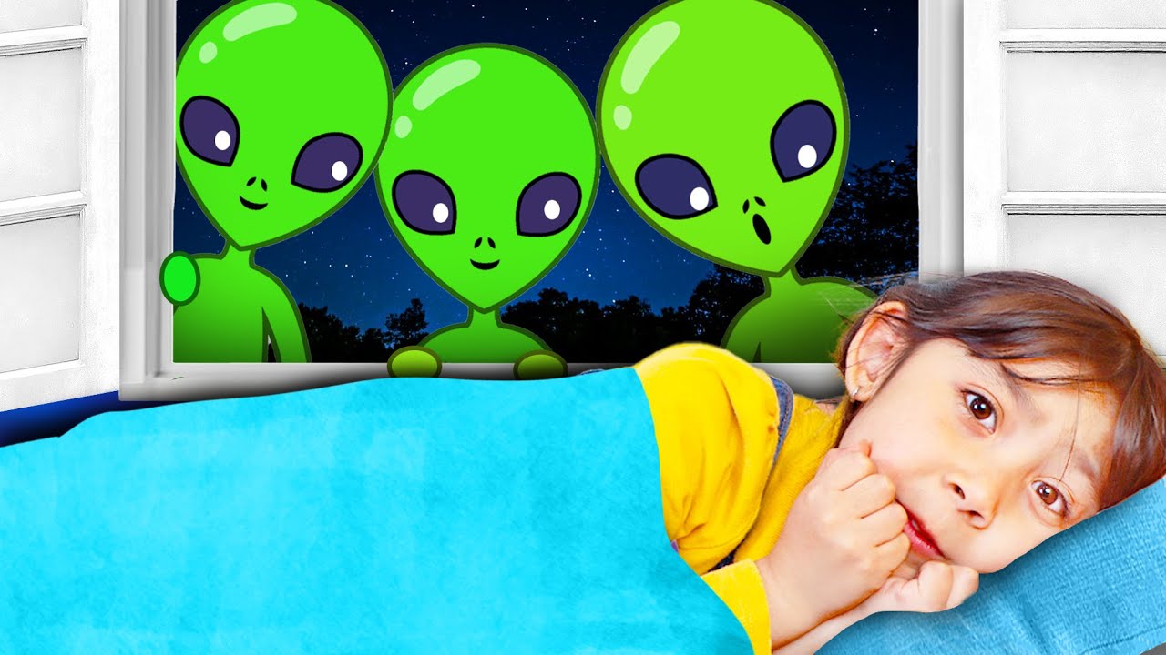 😱 ¡Maddie ve monstruos en la noche! Wendy y la tía Beth ayudan 🌙