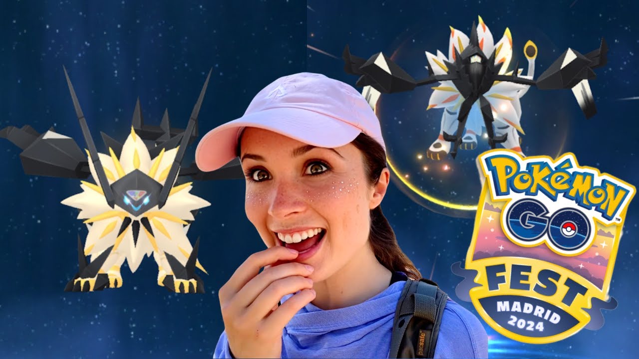I got the HUNDO W/ A CATCH CARD! Solgaleo/Necrozma Fusion | Day 3 GO Fest Madrid VLOG