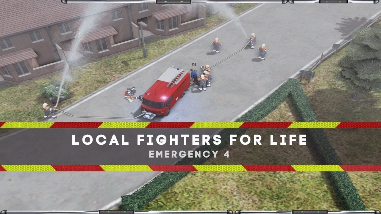 Angriff auf Einsatzkräfte | Local Fighters for Life | Emergency 4 #zeitreise