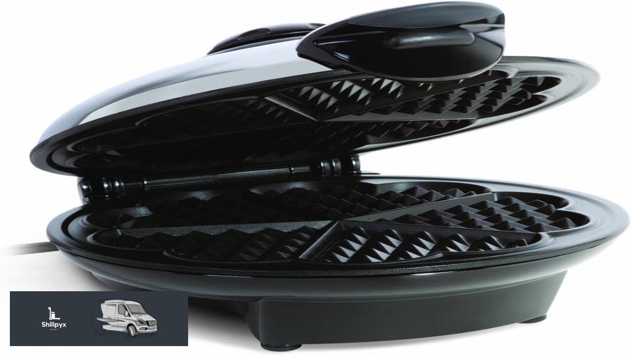Euro Cuisine WM520 Heart Shaped Iron Waffle Maker Eco Friendly PTFE
