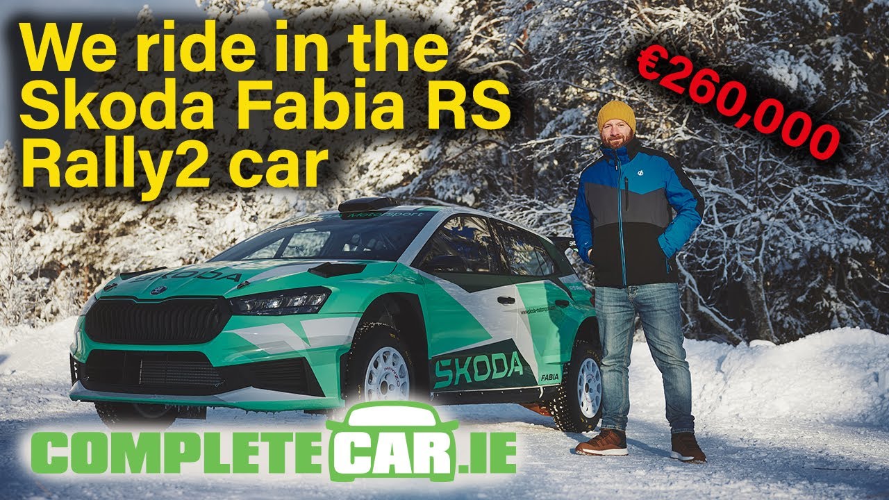 We ride in the Skoda Fabia RS Rally2 Evo