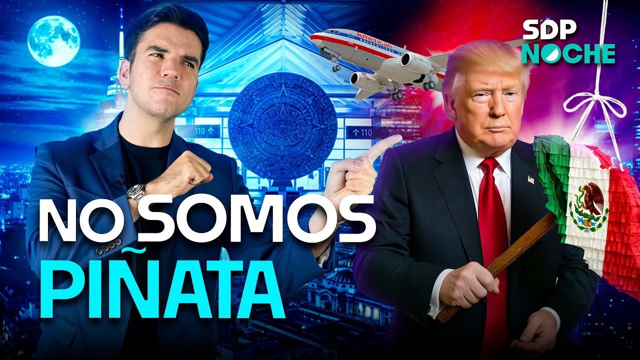 Simón Levy, el OMNIPRESENTE | Trump CANCELA vuelos del AIFA | PONCHO GUTIÉRREZ en SDPnoche 🌙