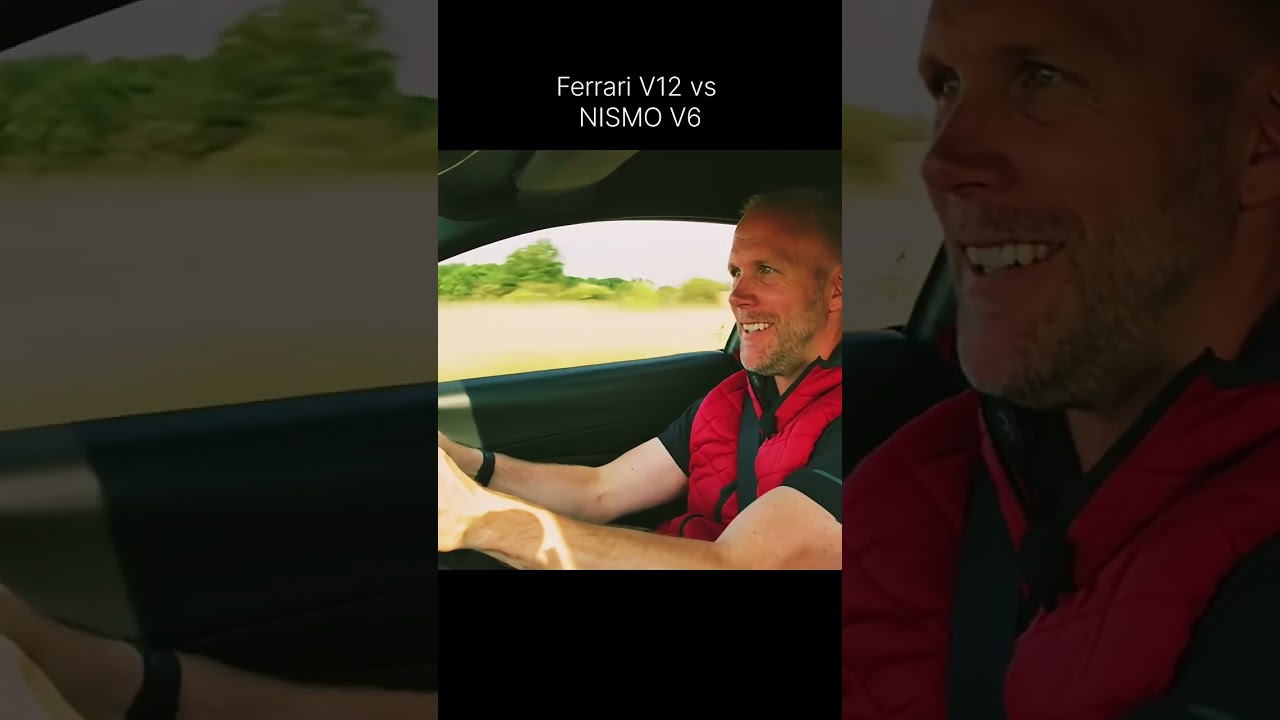 Ferrari V12 vs NISMO V6: DRAG RACE #shorts