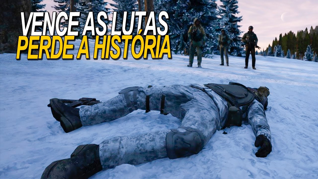 QUANDO VOCÊ VENCE AS LUTAS, MAS PERDE A HISTÓRIA | DAYZ