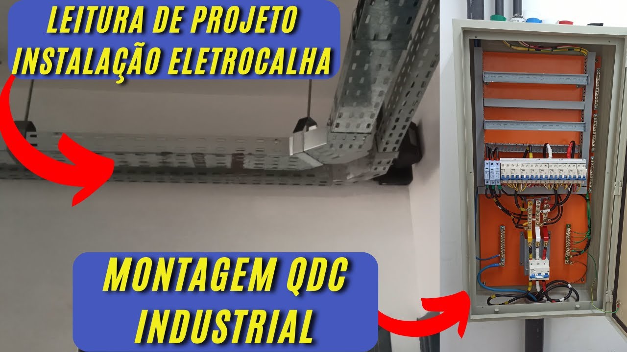 Como INSTALAR ELETROCALHAS. Passo a Passo e Leitura de PROJETO.