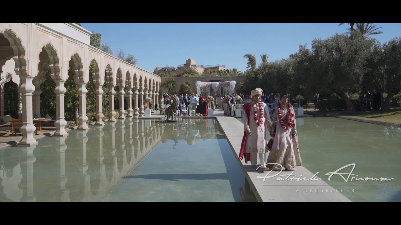 Most beautiful Indian wedding in Palais Namaskar Marrakech