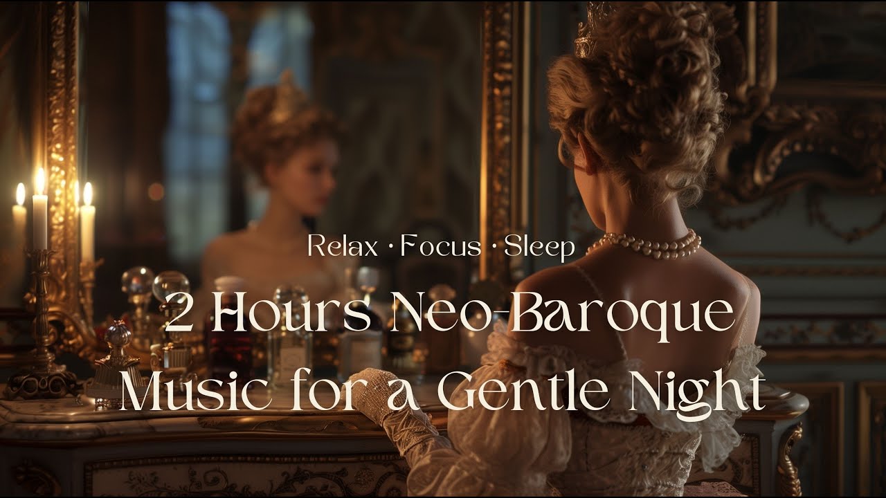 2 Hours of Neo-Baroque Harp & Strings Music | Elegant and Calm Ambience for Focus, Study, and Sleep