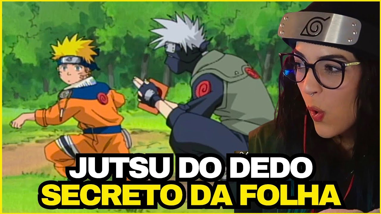 JUTSU DO DEDO SECRETO DA FOLHA 