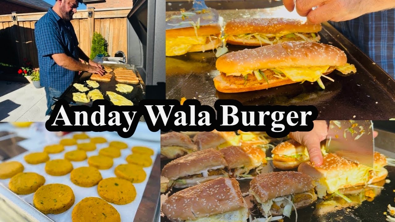 Pakistani Style Anday Wala Burger | ￼New And Low Budget Buisness Hazaroo Kamao