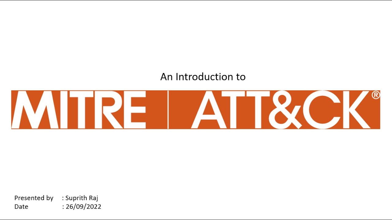 MITRE ATT&CK Framework For Beginner