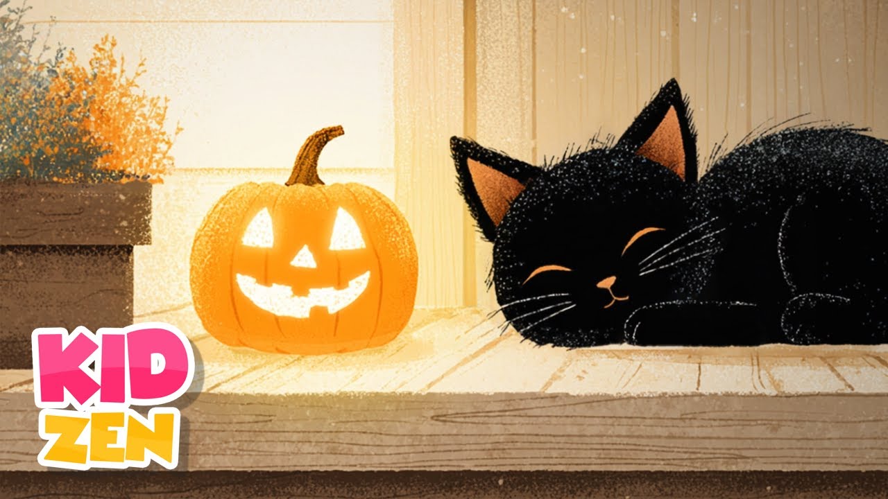 Sleep Piano Music for Babies: Glowing Star | Relaxing Music with Halloween Vibes