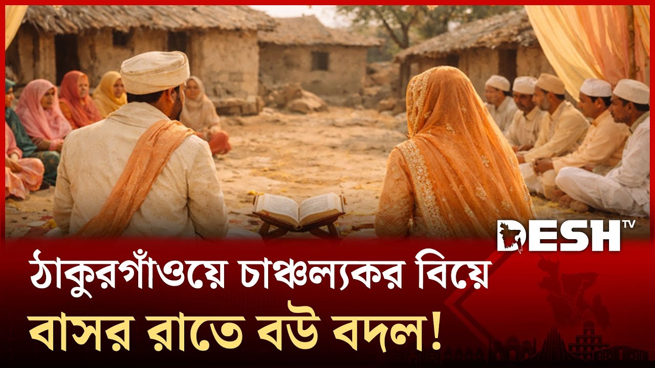 বাসর রাতে বদলে গেল বউ, অতঃপর….. | Mysterious Bride | Thakurgaon | Desh TV