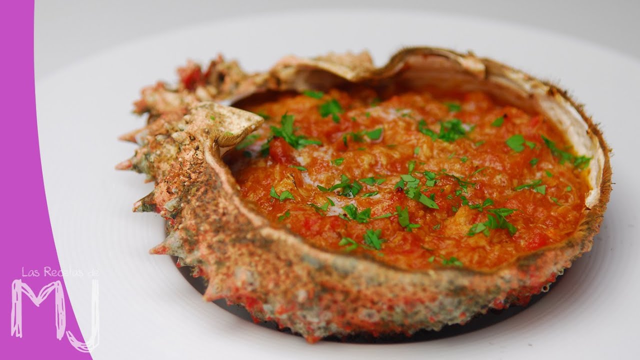 Centollo (txangurro) a la donostiarra: receta tradicional de Navidad