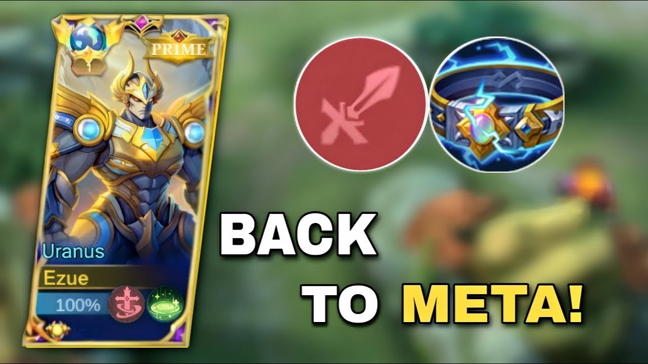FINALLY URANUS NEW LIFESTEAL-DAMAGE BUILD IS BROKENN!! MAKE URANUS BACK TO META AGAIN!! (MUST TRY!)