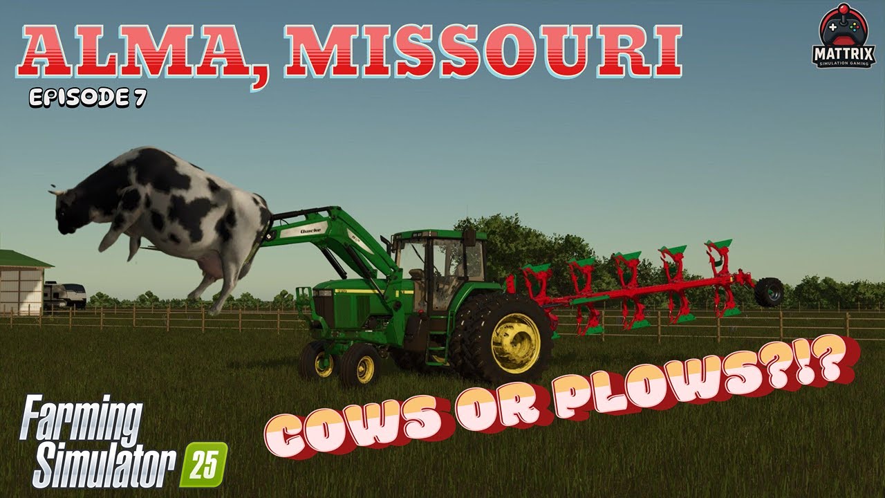 ПОРА СЕРЬЁЗНО ОТНОСИТЬСЯ! | Альма, Миссури, эпизод 7 | Farming Simulator 25