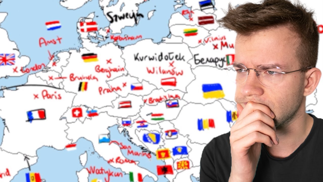 Czy GRAF wymieni każdy europejski KRAJ oraz jego FLAGĘ? 🧠
