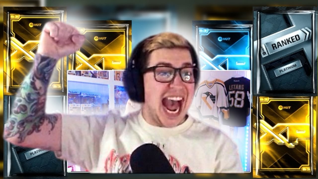 MY PACK LUCK WAS INSANE IN NHL 26 HUT