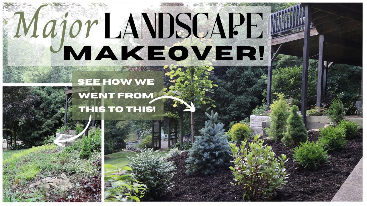 Low Maintenance Landscape ~ Landscape Ideas ~Garden Design ~Landscape Design Ideas~ Garden Makeover