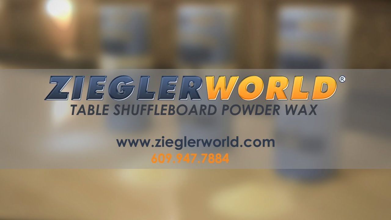 ZieglerWorld Table Shuffleboard Powder Wax