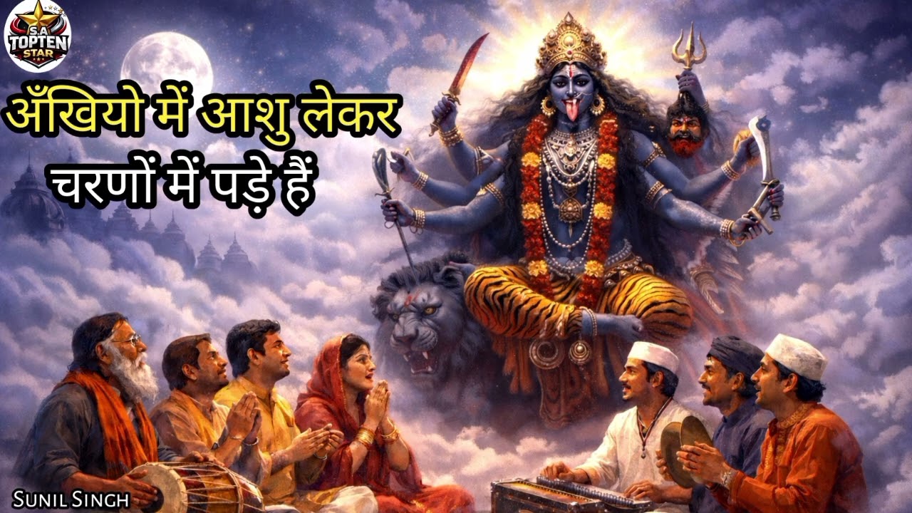 Maa Kali Bhajan 2026 🙏 आंखों में आंसू लेकर चरणों में पड़े हैं | Kali Mata Superhit Bhakti Song