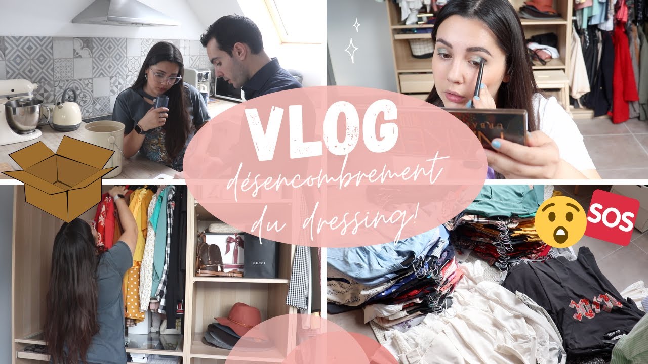 VLOG 🌸 ÉNORME TRI DANS MON DRESSING, VENTES & CUISINE EN AMOUREUX ⎜Merry