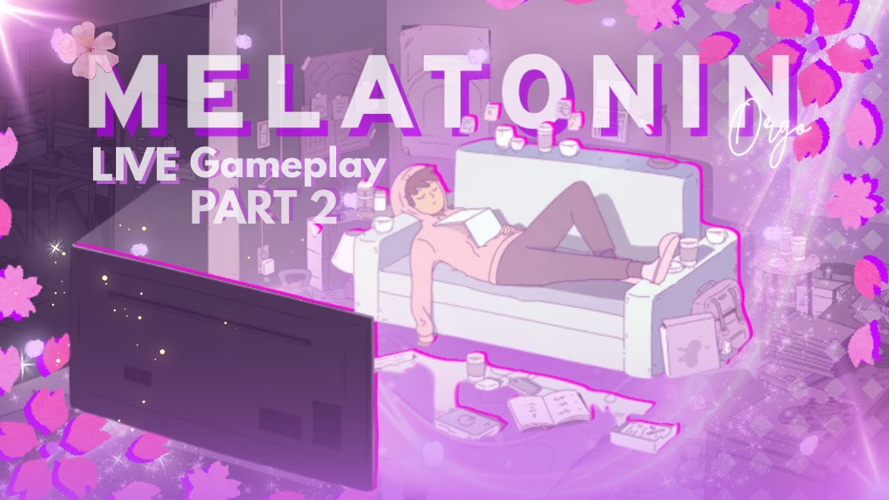 Melatonin Gameplay Part 2 | Dreamy Rhythm Levels & Chill Vibes 🎶🌙