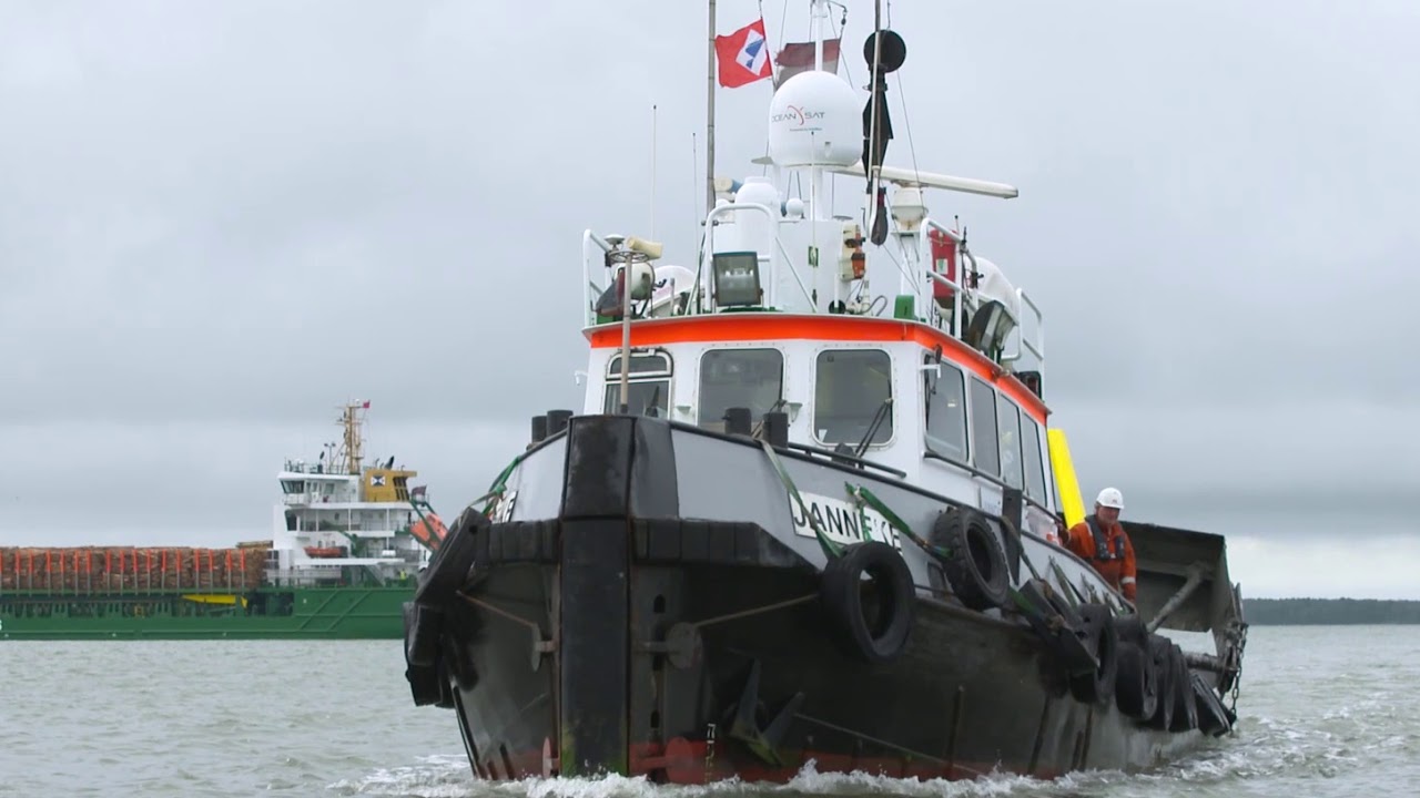 Dredging works in Rauma