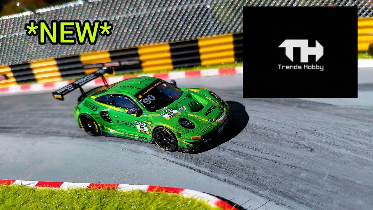 *Unboxing* NEW 1/64 Trends Hobby Porsche 911 GT3 R DTM 2024