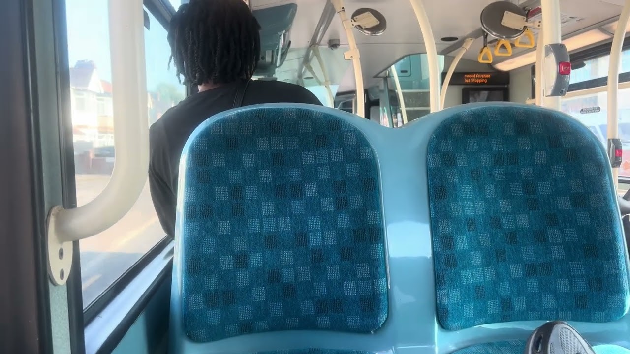 (Topodyn + Broken Screen) Journey on Route 103 Arriva London LJ61LKC T254 9/8/25