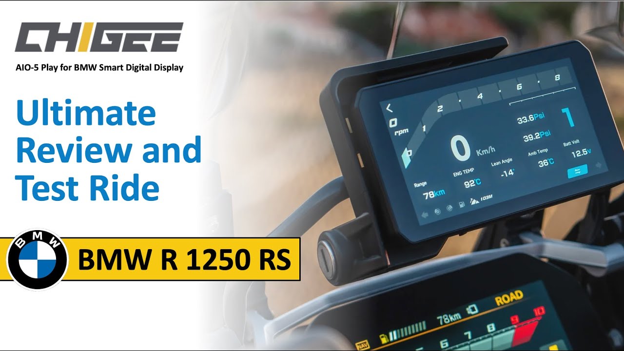 BMW R 1250 RS Chigee AIO 5 for BMW Ultimate Review  - Part 3