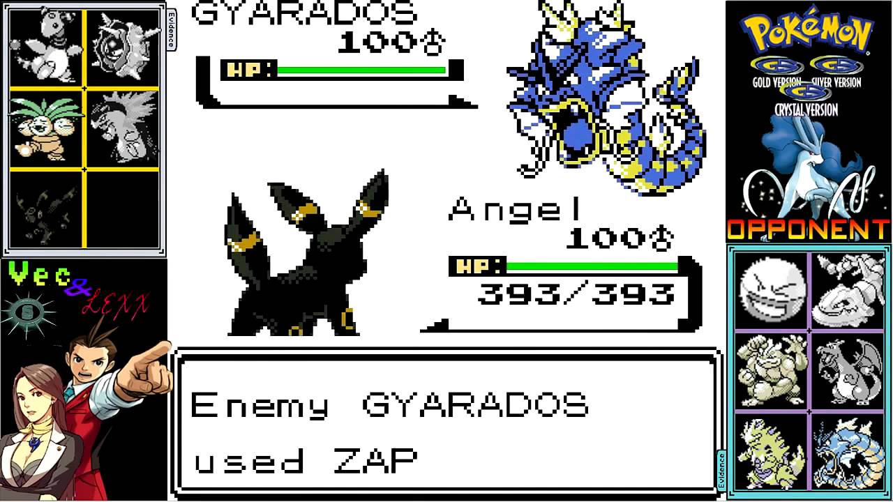 Pokemon GSC TGBDual OU Wifi Battle vs MaverickHunterVile: Monotonus Minimal Damage Ratios