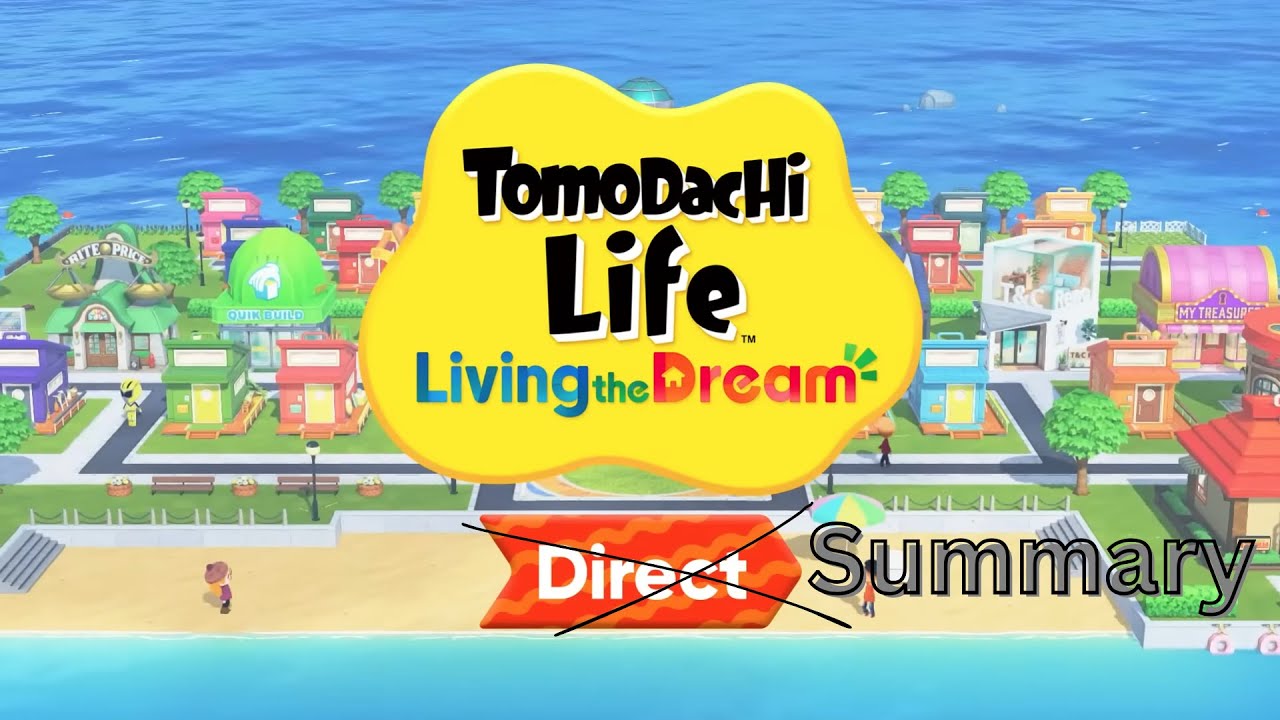 Tomodachi Life Living the dream Summary (In 2 minutes)